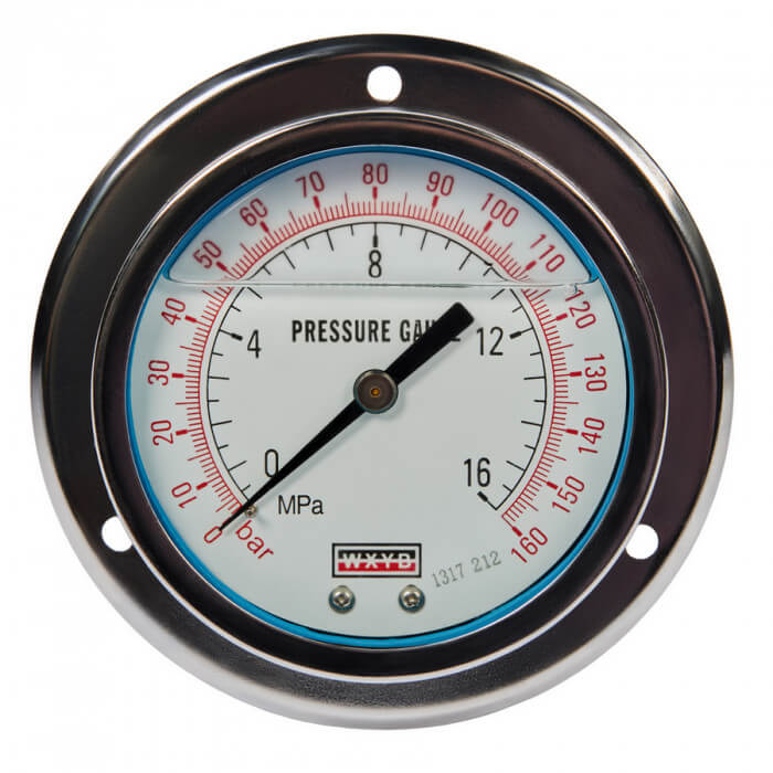 Манометр 160 Бар для сварки пластиковых труб