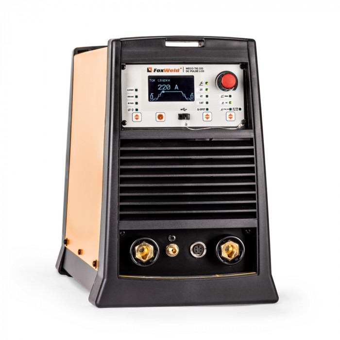 Сварочный инвертор FoxWeld WECO TIG 233 DC PULSE LCD