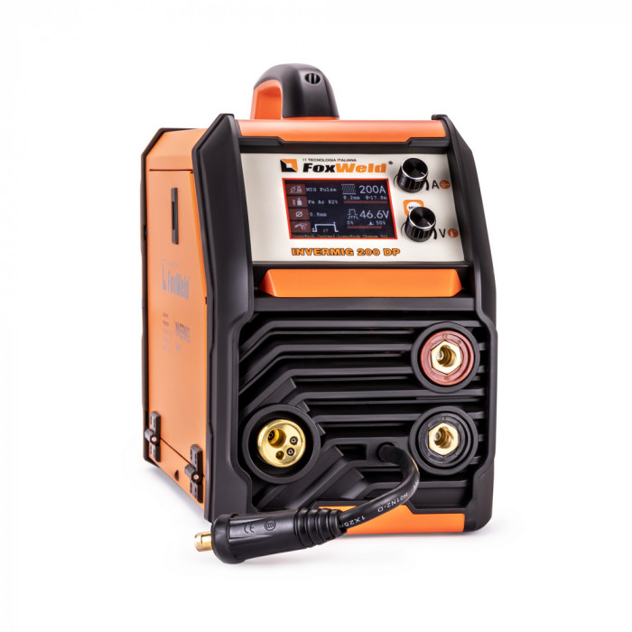 Сварочный инвертор-полуавтомат FoxWeld INVERMIG 200 DP