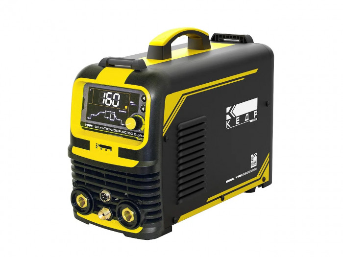 Аппарат аргонодуговой сварки КЕДР UltraTIG-200P AC/DC Digital(230В 10-200А)(с подключением педали)