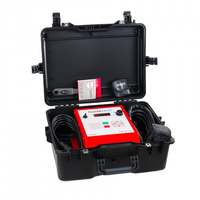 Электромуфтовый сварочный аппарат для пластиковых труб HAMLEM EF-1200 case