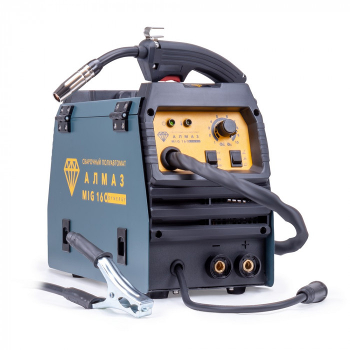Сварочный инвертор-полуавтомат FoxWeld Алмаз MIG 160 SYNERGY