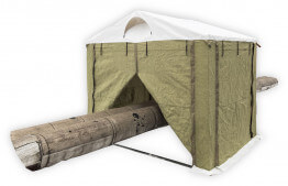 Палатка сварщика 2.5м х 2.0м пвх+брезент