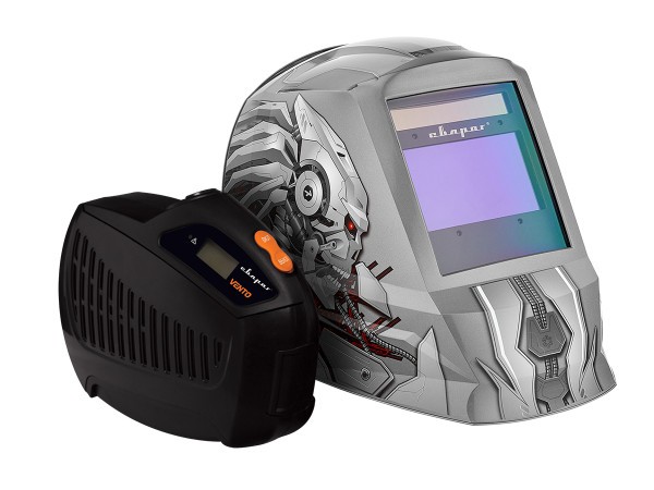 Маска сварщика СВАРОГ TECH C50I ХИЩНИК + VENTO