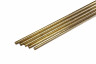 Прутки сварочные латунные CuZn 40 Ø 2,0 мм (1000 мм, пачка 5 шт.) КЕДР