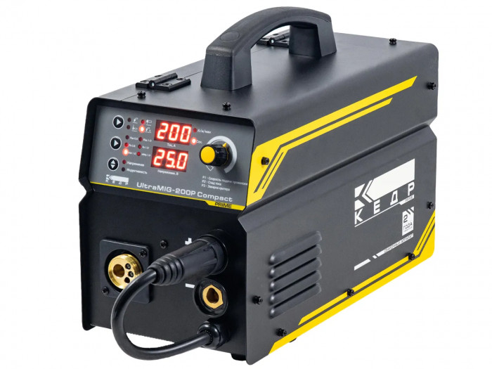 Сварочный полуавтомат КЕДР UltraMIG-200P Compact (220В, 20-200А)