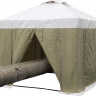 Палатка сварщика 3х3 м брезент+ПВХ