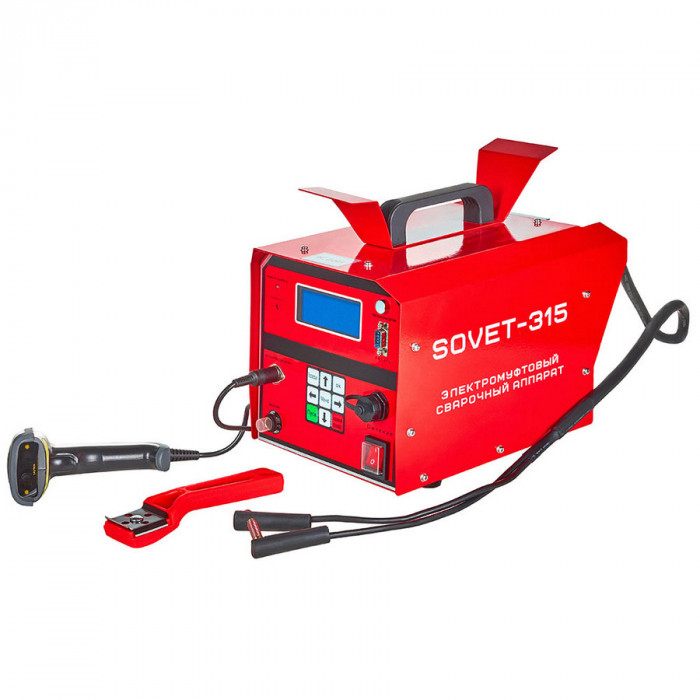 Электромуфтовый сварочный аппарат для пластиковых труб SOVET-315 (20-315 мм)